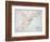 Map of the Colonies of North America at the Time of the Declaration of Independence-American-Framed Giclee Print