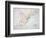 Map of the Colonies of North America at the Time of the Declaration of Independence-American-Framed Giclee Print