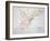 Map of the Colonies of North America at the Time of the Declaration of Independence-American-Framed Giclee Print