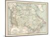 Map of the Dominion of Canada and Newfoundland-Encyclopaedia Britannica-Mounted Art Print