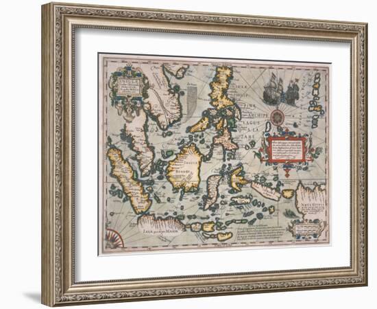 Map of the East Indies-Stapleton Collection-Framed Giclee Print