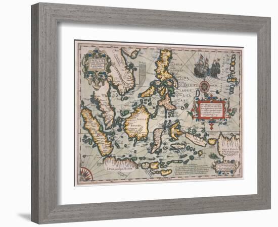 Map of the East Indies-Stapleton Collection-Framed Giclee Print