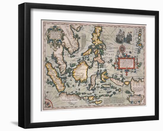 Map of the East Indies-Stapleton Collection-Framed Giclee Print