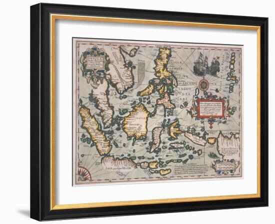 Map of the East Indies-Stapleton Collection-Framed Giclee Print