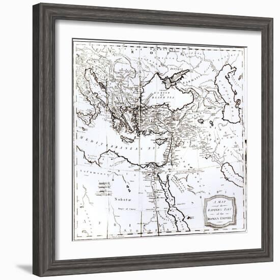 Map of the Eastern Part of the Roman Empire, c.1808-null-Framed Giclee Print