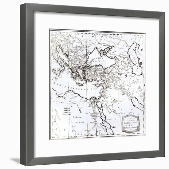 Map of the Eastern Part of the Roman Empire, c.1808-null-Framed Giclee Print