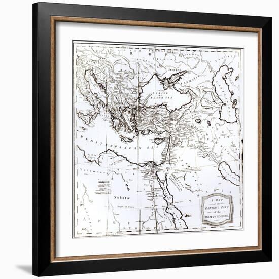 Map of the Eastern Part of the Roman Empire, c.1808-null-Framed Giclee Print