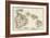 Map of the Hawaiian Islands, 1870s-null-Framed Giclee Print