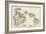 Map of the Hawaiian Islands, 1870s-null-Framed Giclee Print