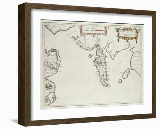 Map of the Isle of Bute-null-Framed Giclee Print