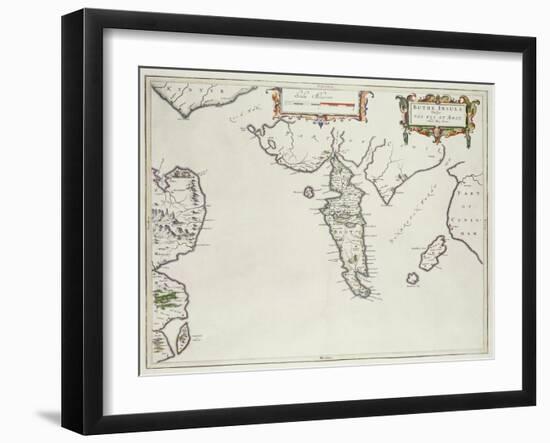 Map of the Isle of Bute-null-Framed Giclee Print