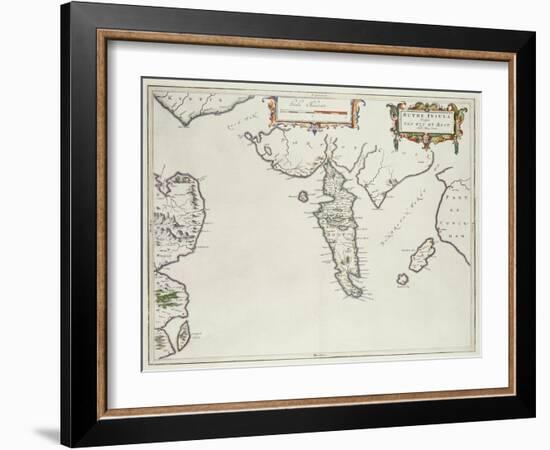 Map of the Isle of Bute-null-Framed Giclee Print