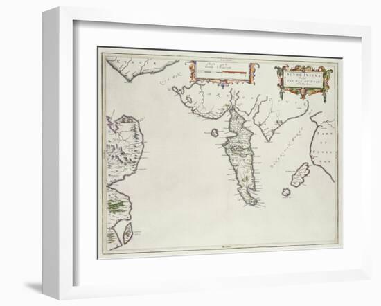 Map of the Isle of Bute-null-Framed Giclee Print