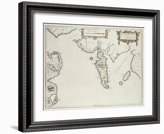 Map of the Isle of Bute-null-Framed Giclee Print