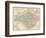 Map of the Isle of Wight-James Archer-Framed Photographic Print