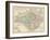 Map of the Isle of Wight-James Archer-Framed Art Print