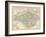 Map of the Isle of Wight-James Archer-Framed Art Print