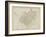 Map of the Kingdom of Prussia and the Duchy of Warsaw, 1810-Daniel Friedrich Sotzmann-Framed Giclee Print