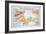 Map of the Loire Region: Bourgueil-null-Framed Giclee Print