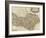 Map of the North Riding of Yorkshire-Robert Morden-Framed Giclee Print