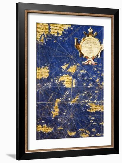 Map of the Philippines, from the "Sala Delle Carte Geografiche" circa 1570-Egnazio Danti-Framed Giclee Print