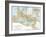 Map of the Roman Empire, 2nd Century Ad-null-Framed Giclee Print