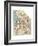 Map of the Salt Lake City-Encyclopaedia Britannica-Framed Giclee Print