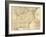 Map of the Seat of Civil War In America, c.1862-null-Framed Art Print