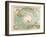Map of the South Pole, 1872-null-Framed Giclee Print