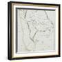 Map of the Territory West of the Rocky Mountains, 1837-B.S. Bonneville-Framed Giclee Print