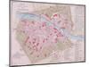 Map of the Town of Florence, 1812-null-Mounted Giclee Print