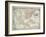 Map of the United States, British provinces, Mexico, West Indies and Central America, 1850-American School-Framed Giclee Print