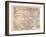 Map of the USA, 1872-null-Framed Giclee Print