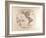 Map of the Western Hemisphere, 1872-null-Framed Giclee Print