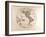 Map of the Western Hemisphere, 1872-null-Framed Giclee Print