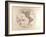 Map of the Western Hemisphere, 1872-null-Framed Giclee Print