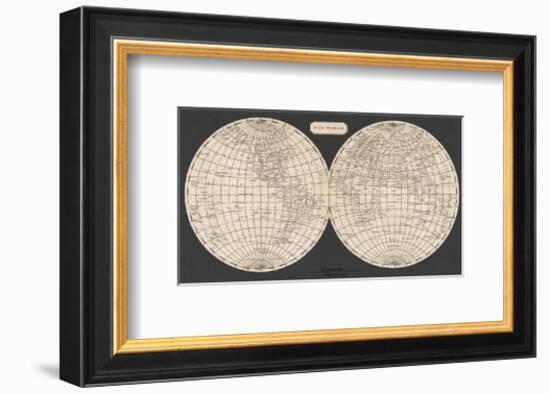 Map of the World, 1812-Aaron Arrowsmith-Framed Art Print