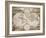 Map of the World, circa 1680-Frederick de Wit-Framed Giclee Print