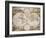 Map of the World, circa 1680-Frederick de Wit-Framed Giclee Print