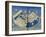 Map of the World with the Twelve Winds-Ptolemy-Framed Giclee Print