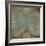 Map of the World-Kimberly Allen-Framed Art Print