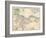 Map of Tripoli (Libya) and Tunis, 1870s-null-Framed Giclee Print