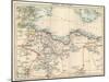 Map of Tripoli (Libya) and Tunis, 1870s-null-Mounted Giclee Print