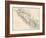 Map of Vancouver Island, British Columbia, Canada, 1870s-null-Framed Giclee Print