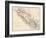 Map of Vancouver Island, British Columbia, Canada, 1870s-null-Framed Giclee Print