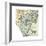 Map of Venice (C. 1900), Maps-Encyclopaedia Britannica-Framed Giclee Print