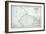 Map of West Arctic America Showing the Tracks of HMS Enterprise and Investigator in 1850-1854-null-Framed Giclee Print