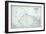 Map of West Arctic America Showing the Tracks of HMS Enterprise and Investigator in 1850-1854-null-Framed Giclee Print