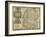 Map Of Wiltshire-Christopher Saxton-Framed Giclee Print