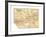 Map of Yosemite Valley (C. 1900), Maps-Encyclopaedia Britannica-Framed Giclee Print